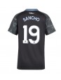Aston Villa Jadon Sancho #19 Vieraspaita Naisten 2025-26 Lyhythihainen